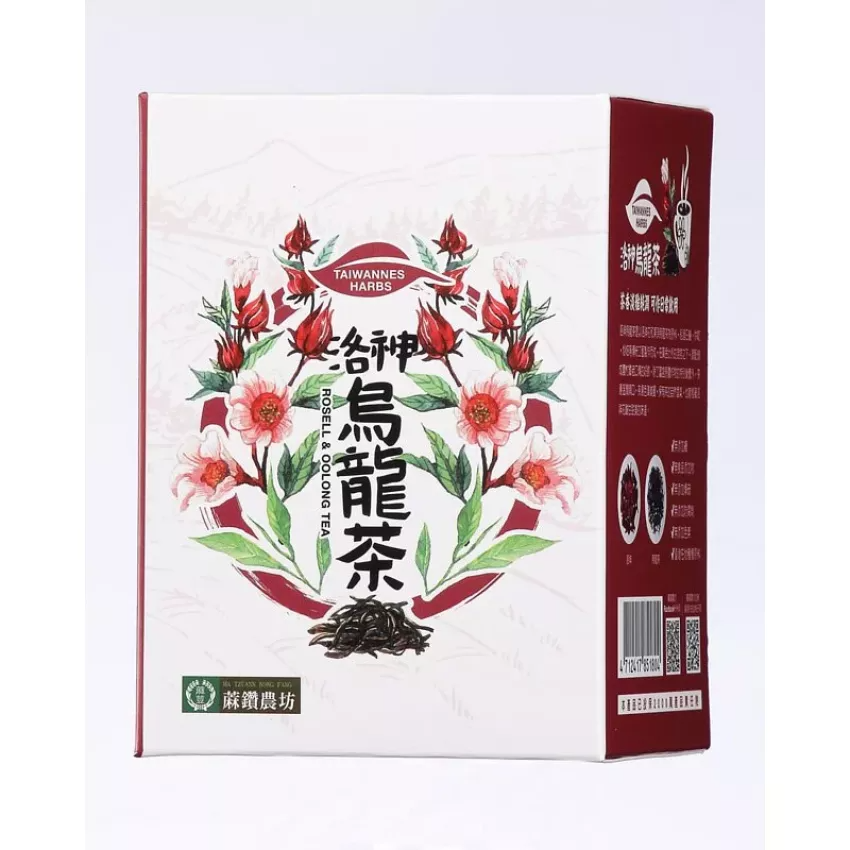 蔴鑽農坊 洛神烏龍茶 (3.5g x 15入/盒)