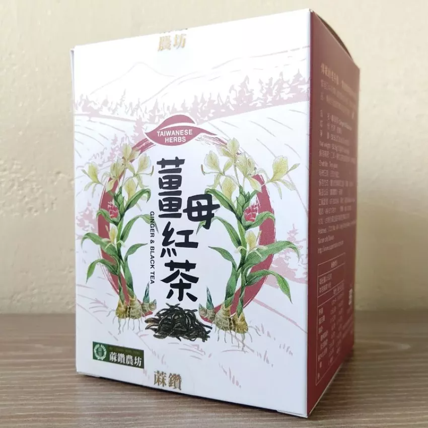 蔴鑽農坊 薑母紅茶 (3.5g x 15入/盒)